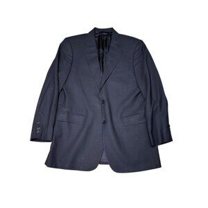Brooks Brothers 346‎ Men Blazer 42L Navy Wool Blend Stretch Suit Jacket